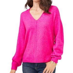 Vince Camuto Ladies V Neck Sweater
